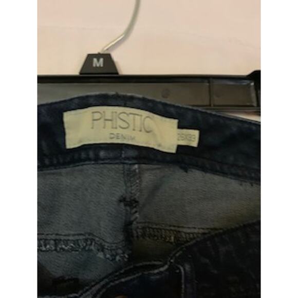 Phistic Denim 28x33 Women's Dark Wash Bootcut Jean - Picture 3 of 5